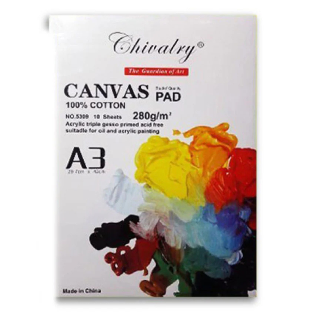  Canvas Pad 10 Sheets 